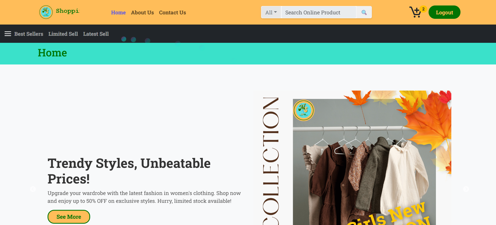 Online Shopping Web